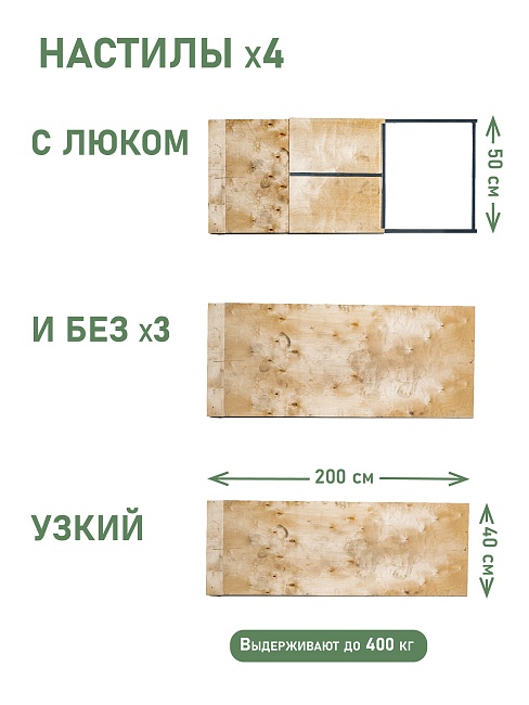 Вышка-тура TeaM ВСПР 2.0х2.0, 5.3 м фото 6