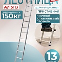 Лестница односекционная Alumet Ал 5113 фото 1