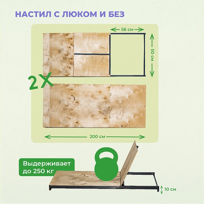 Вышка-тура Промышленник ВСП 1.2х2.0, 2.8 м ver. 2.0 фото 8