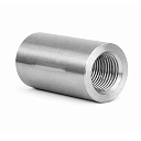 Муфта с цилиндрической резьбой для стыковки арматуры 32 мм фото 2