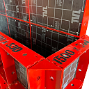 Мелкощитовая опалубка (МЩО) щит линейный 1200×700 фото 4