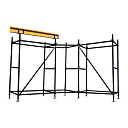 Связь горизонтальная 2 м  (48×2 мм) для клиновой опалубки на объёмных стойках фото 4